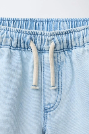 Джинсовые шорты с этикеткой- Заказать в России