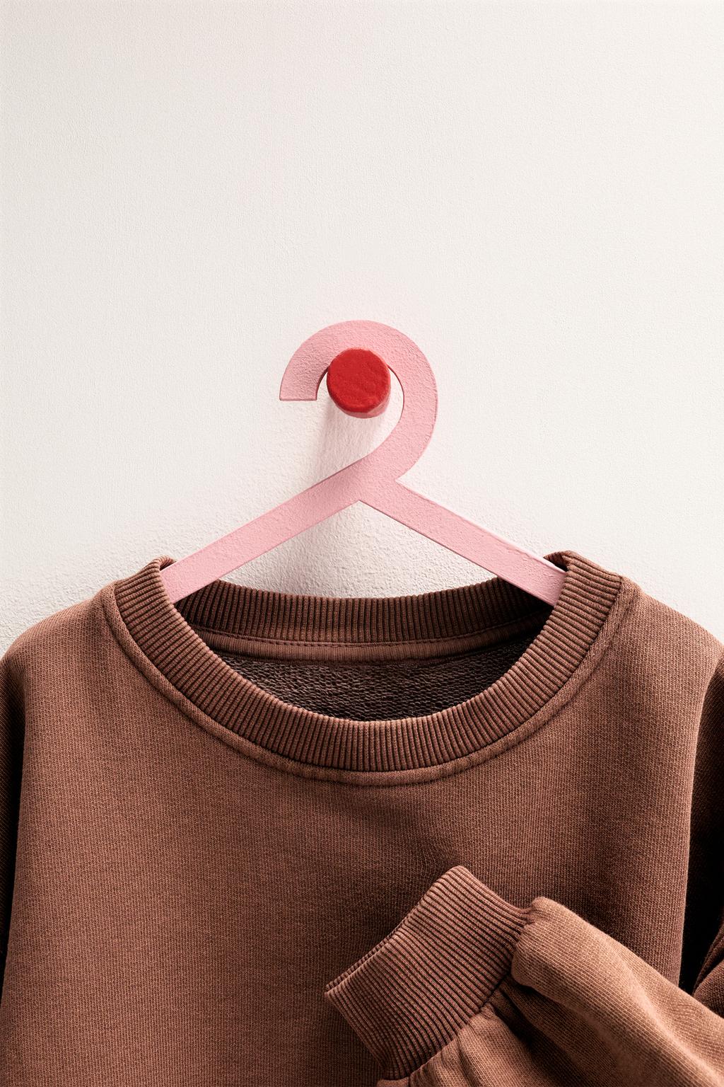 ZARA TIMELESS - ОДНОТОННАЯ ТОЛСТОВКА