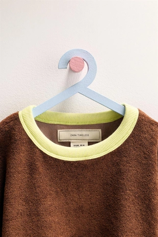 Футболка Zara Timeless из махровой ткани- Заказать в России