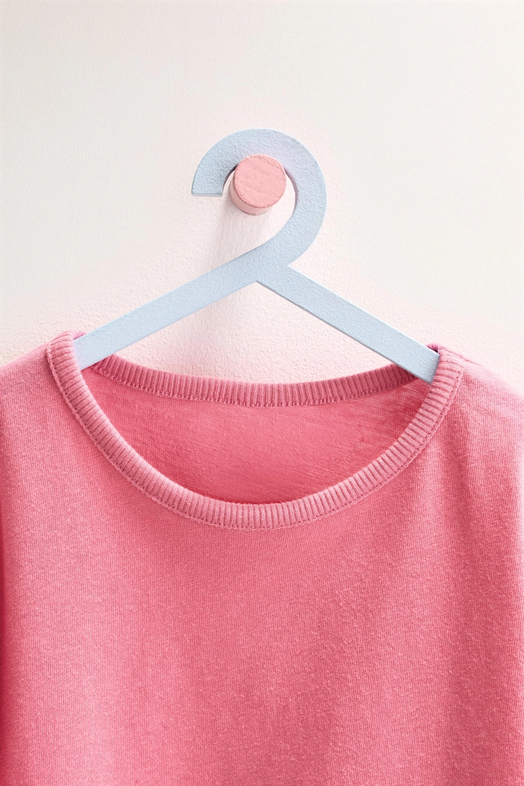 Футболка Zara «Timeless» из хлопка и льна однотонная