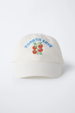 Кепка с вышивкой «помидор»- Заказать в России