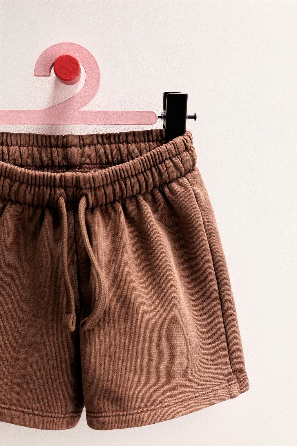 ZARA TIMELESS - ОДНОТОННЫЕ ШОРТЫ