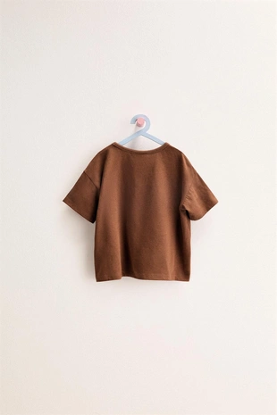 Zara Timeless - однотонная футболка из хлопка и льна- Заказать в России