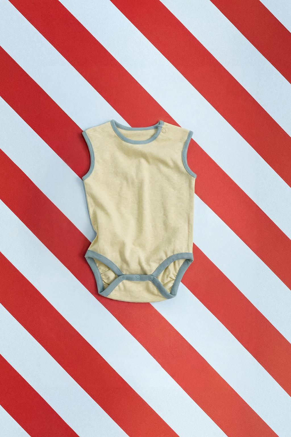 Zara «Timeless» — НАБОР ИЗ ТРЕХ БОДИ С КОНТРАСТНОЙ ОТДЕЛКОЙ