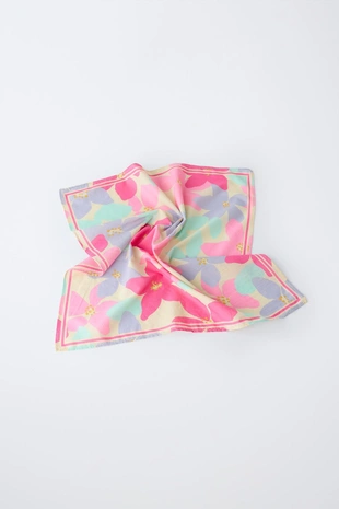 Бандана с цветочным принтом- Заказать в России