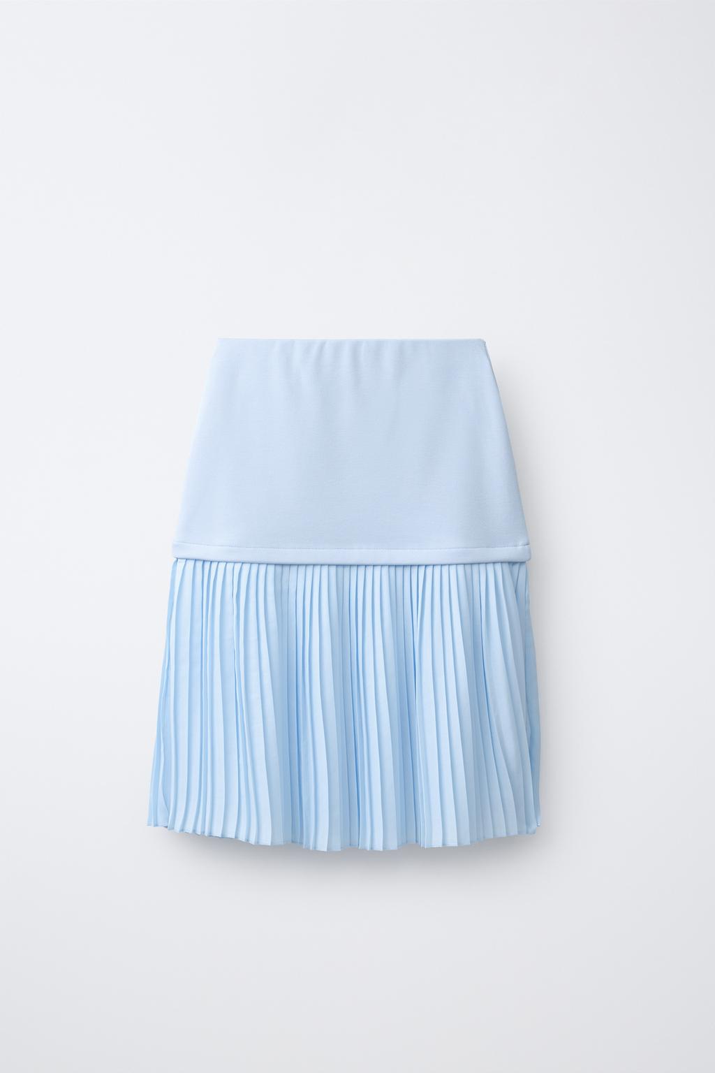 ЮБКА МИДИ В СКЛАДКУ