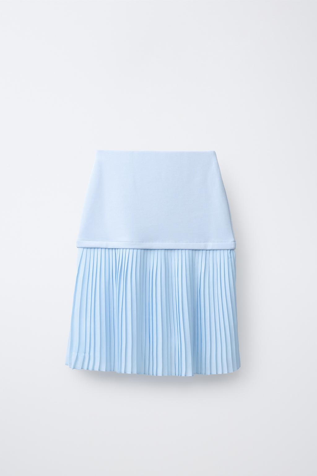 ЮБКА МИДИ В СКЛАДКУ