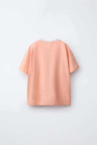 6-14 лет/однотонная пижама с карманом