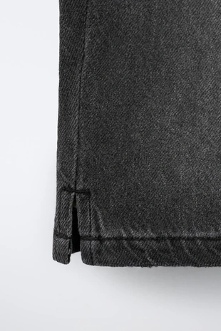 Свободные джинсовые шорты