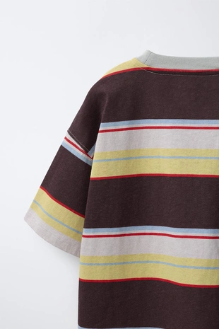 Футболка в полоску- Заказать в России