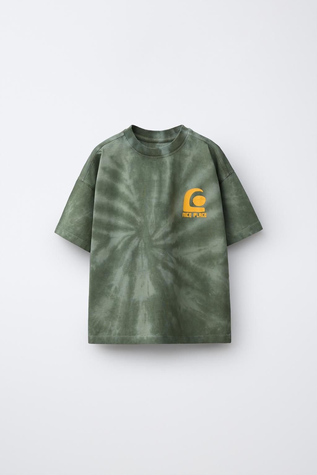 ФУТБОЛКА С ПРИНТОМ ТАЙ-ДАЙ