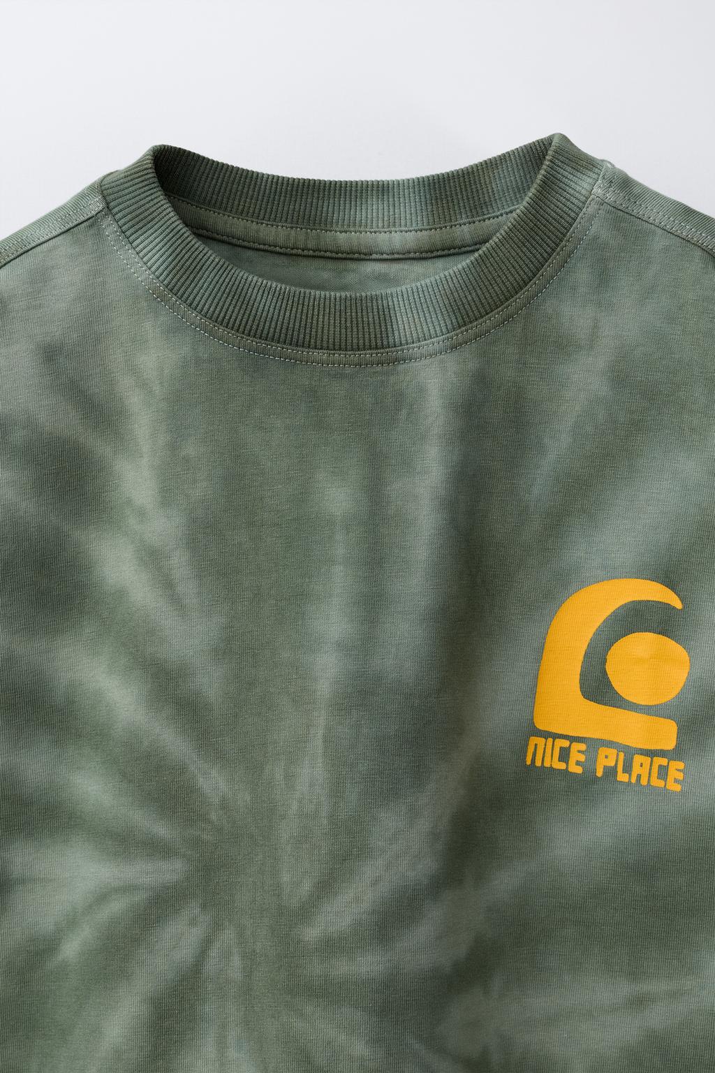 ФУТБОЛКА С ПРИНТОМ ТАЙ-ДАЙ