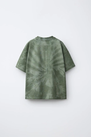 Футболка с принтом тай-дай- Заказать в России