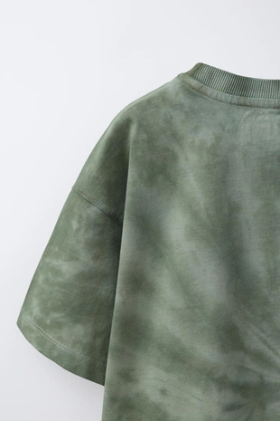 Футболка с принтом тай-дай- Заказать в России