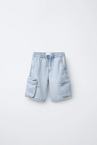 Джинсовые шорты карго Urban