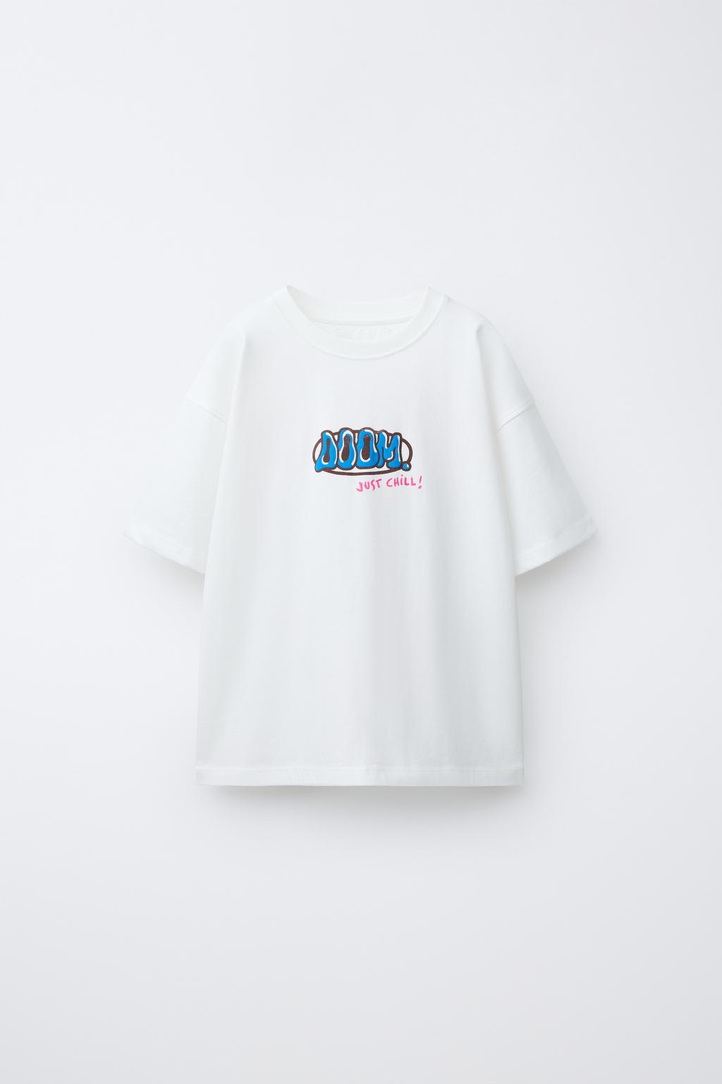 ФУТБОЛКА С ПРИНТОМ ВУЛКАН