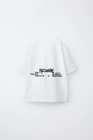 Футболка с принтом граффити- Заказать в России