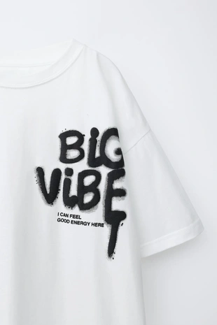 Футболка с принтом граффити- Заказать в России