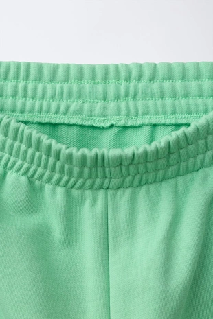 Light green | 1880/661/526 - Zara Брюки-джоггеры с надписью