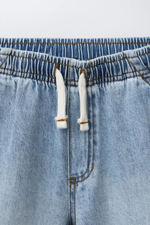 Свободные джинсовые шорты- Заказать в России