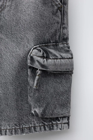 Джинсовые шорты карго Urban