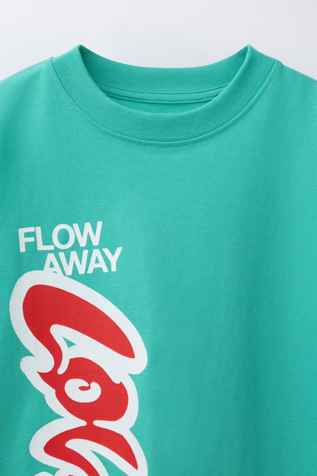 ФУТБОЛКА С ПРИНТОМ ГРАФФИТИ