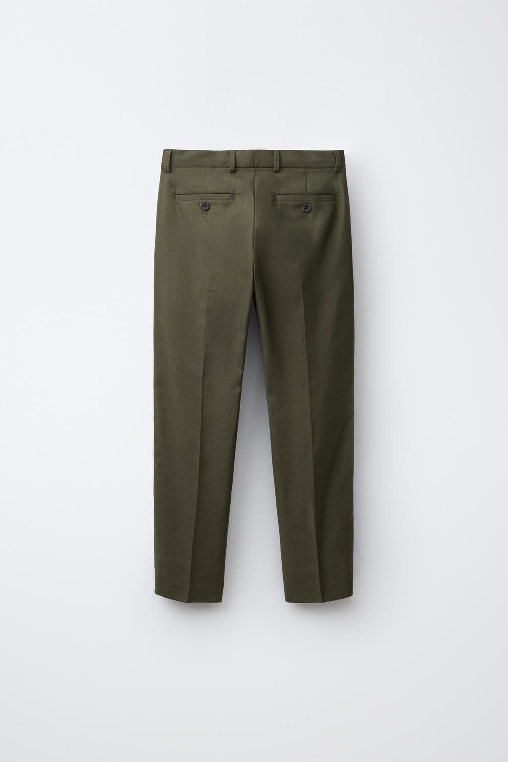 БРЮКИ ИЗ ХЛОПКА И ЛЬНА