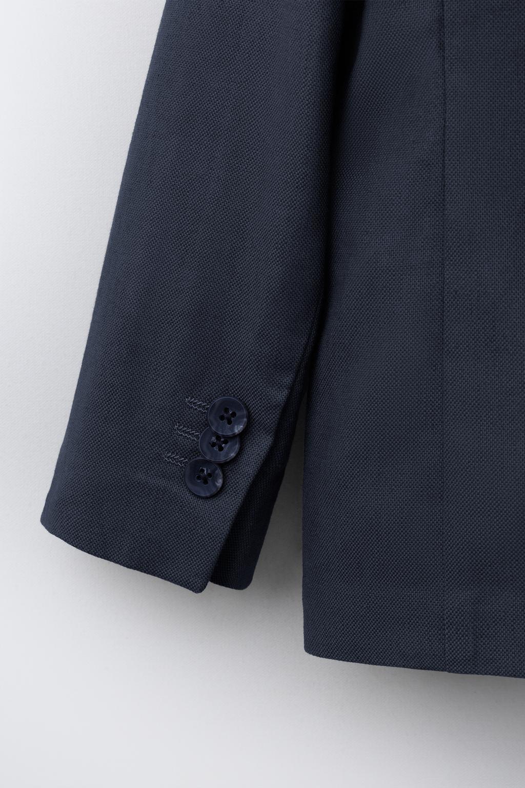 КОСТЮМНЫЙ БЛЕЙЗЕР ИЗ ХЛОПКА И ЛЬНА