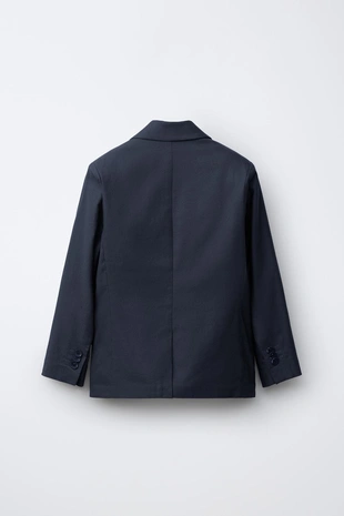 Костюмный блейзер из хлопка и льна- Заказать в России