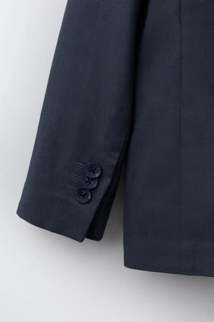 Костюмный блейзер из хлопка и льна- Заказать в России