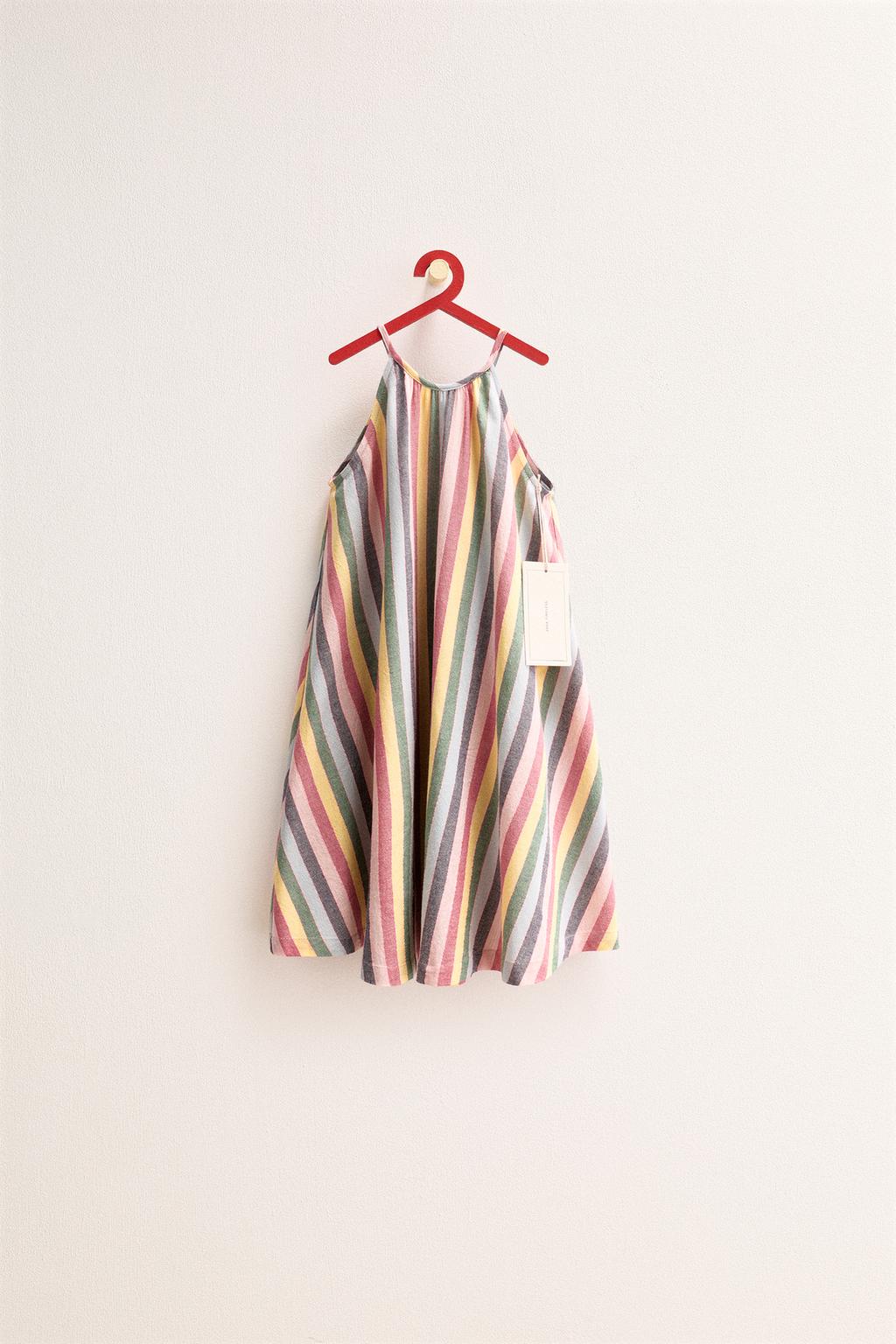 ПЛАТЬЕ В ПОЛОСКУ — ZARA TIMELESS