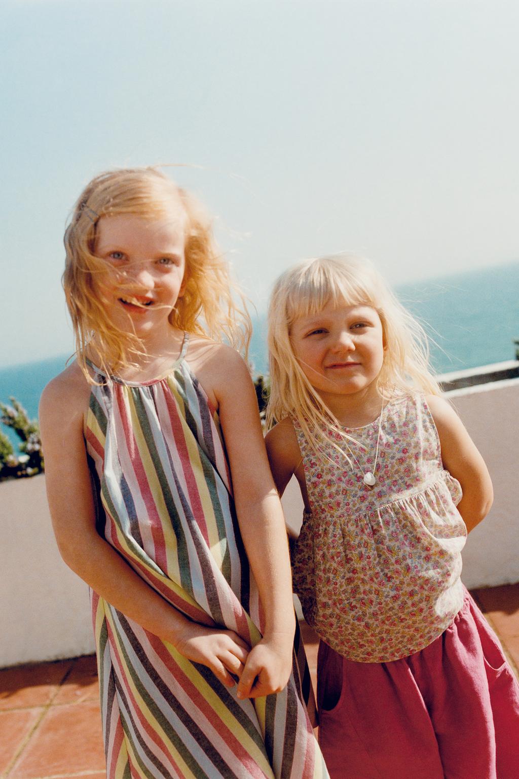 ПЛАТЬЕ В ПОЛОСКУ — ZARA TIMELESS