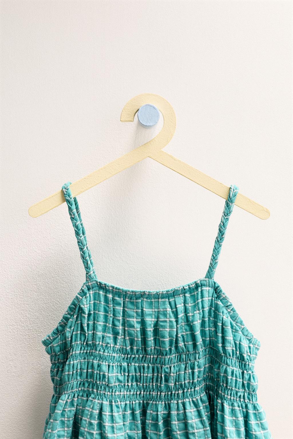 ПЛАТЬЕ В КЛЕТКУ — ZARA TIMELESS