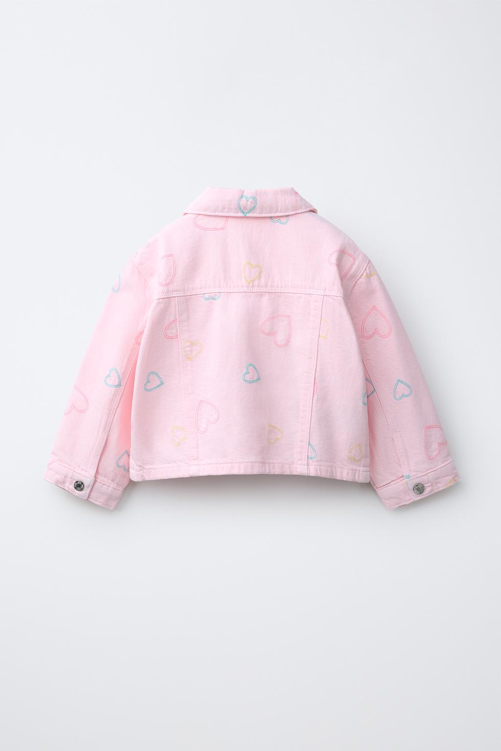 КУРТКА ИЗ САРЖИ С ВЫШИВКОЙ «СЕРДЦА»