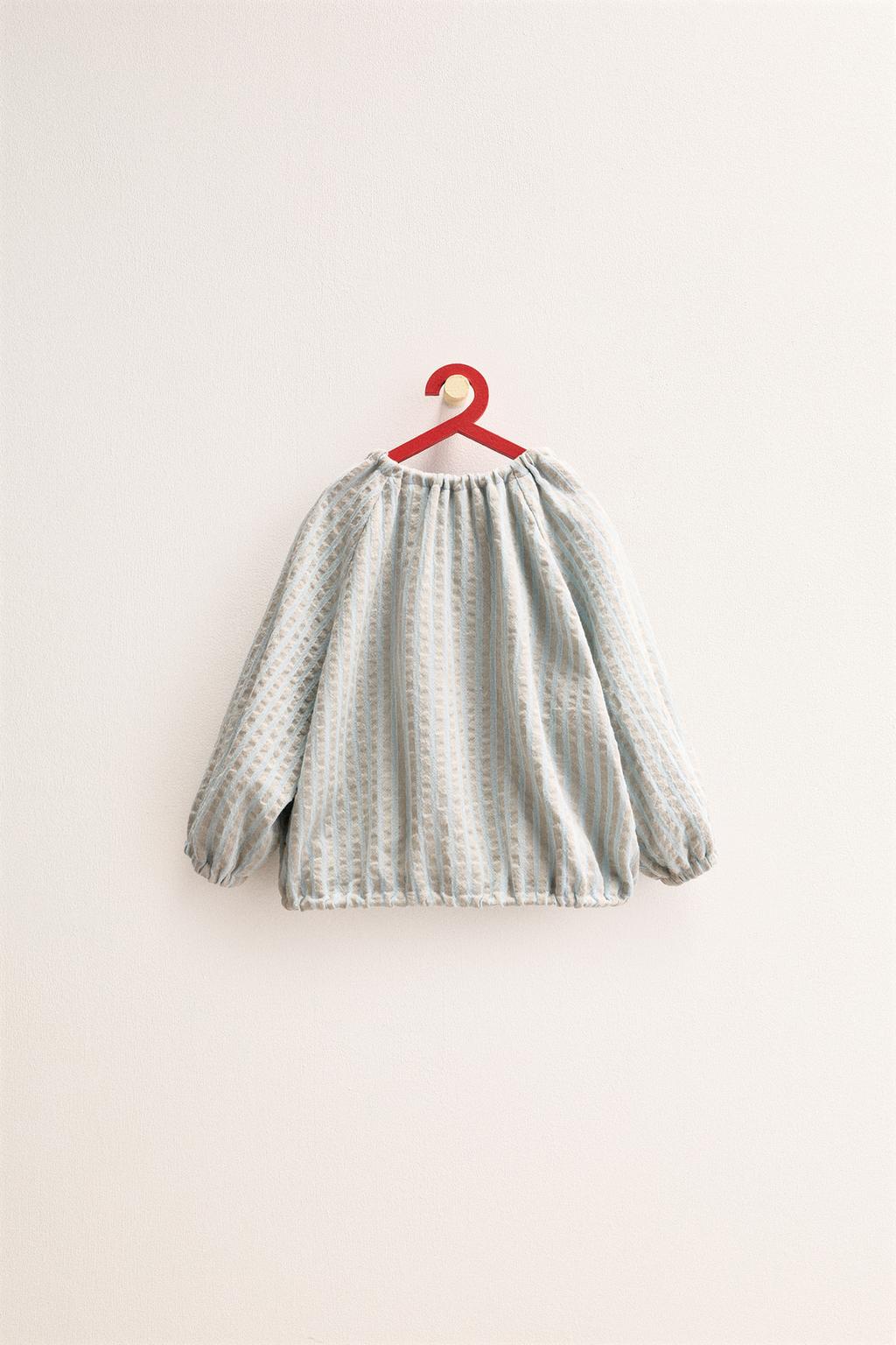 Zara «Timeless» - КУРТКА В ПОЛОСКУ С ТЕКСТУРОЙ