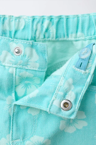 Цветочные бермуды «Мом Фит»- Заказать в России