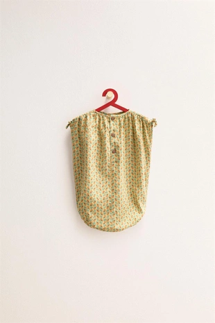 Zara Timeless - комбинезон из льна с цветочным принтом- Заказать в России