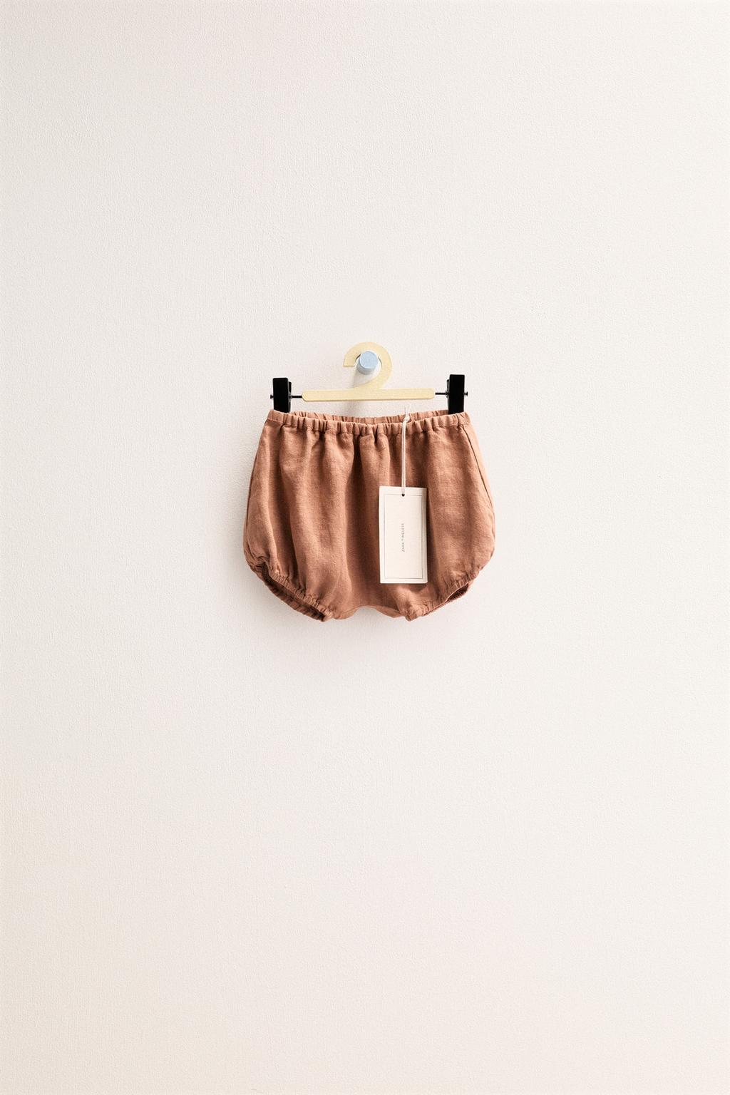 ZARA TIMELESS — ТРУСЫ ИЗ 100% ЛЬНА