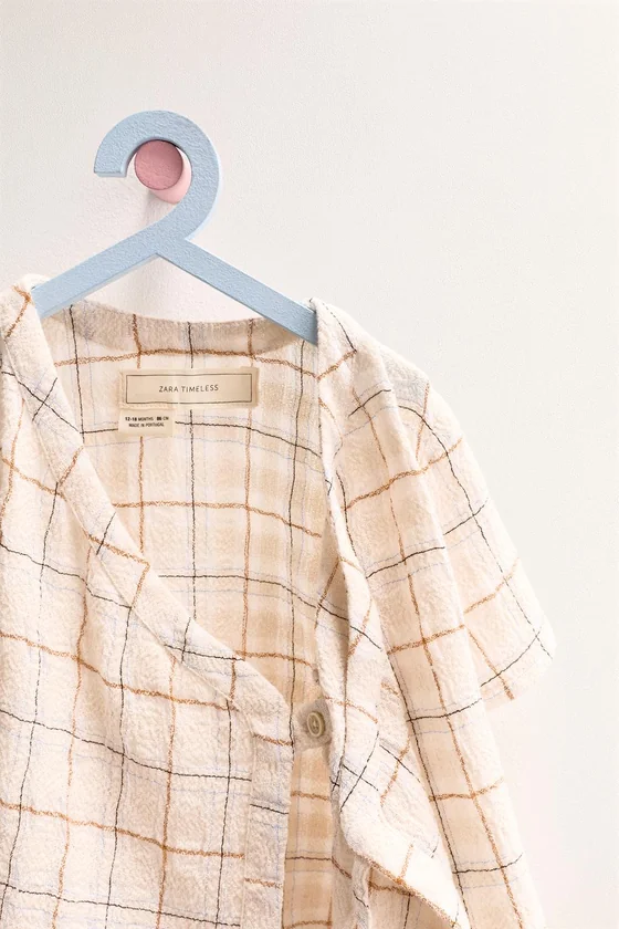 КОМПЛЕКТ В КЛЕТКУ — Zara «Timeless»