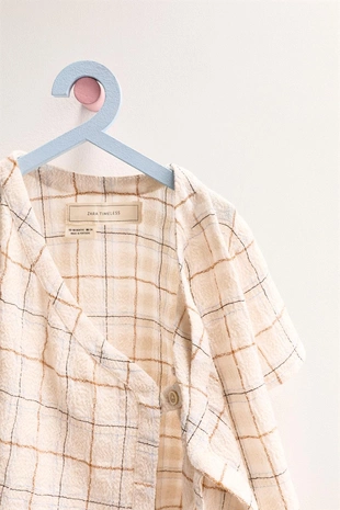 Ecru | 1485/514/712 - Zara Комплект в клетку — ZARA «TIMELESS»