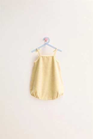 Zara Timeless - полосатый ромпер из махровой ткани- Заказать в России