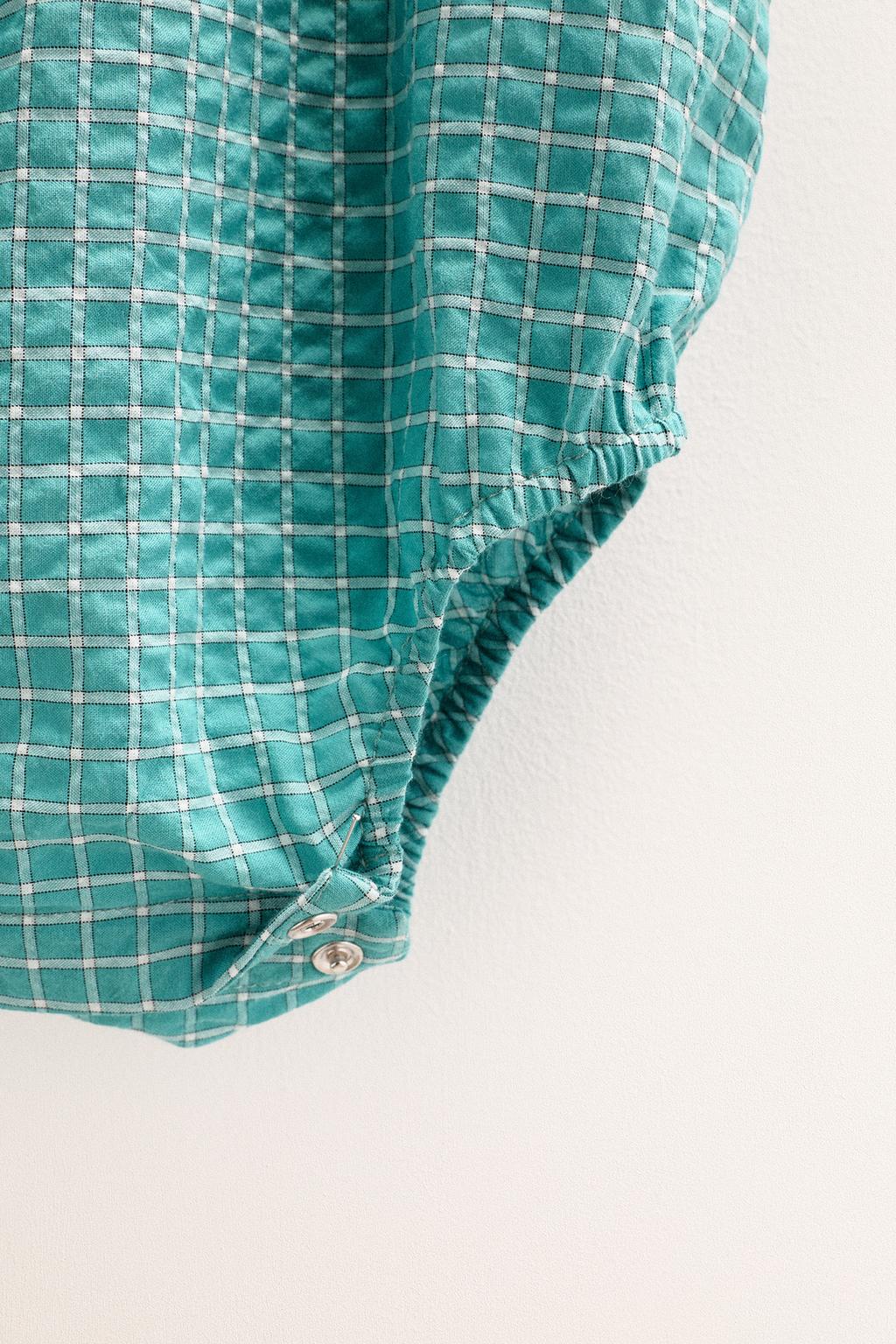 КОМБИНЕЗОН В КЛЕТКУ ZARA TIMELESS