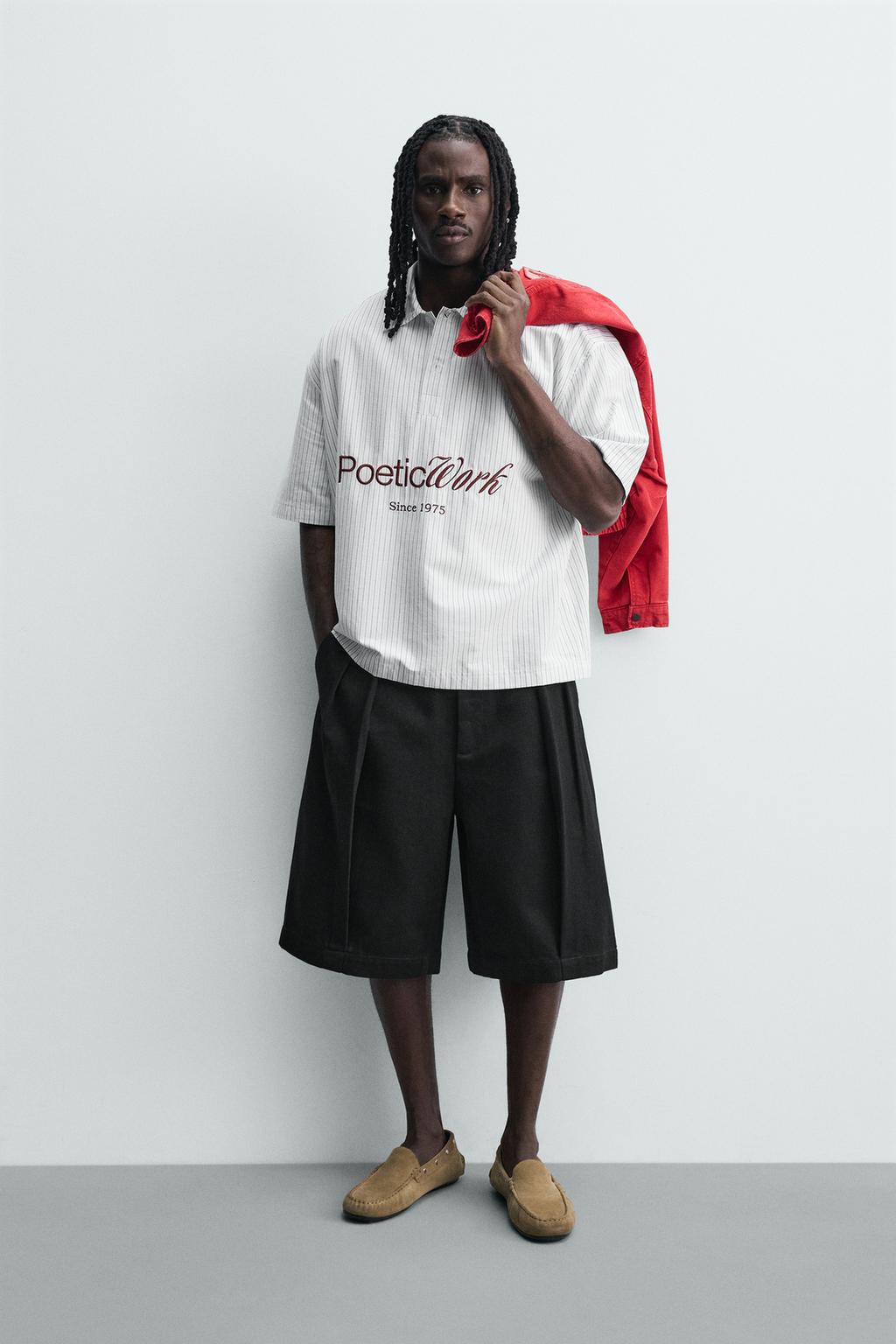 ШОРТЫ RELAXED FIT СО СКЛАДКАМИ