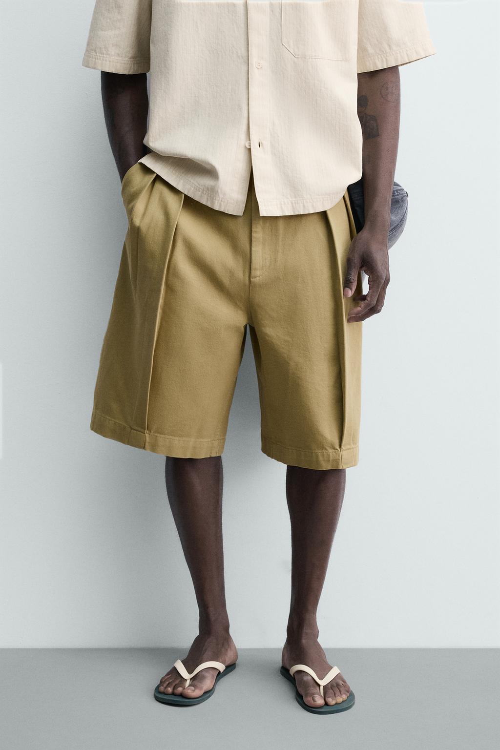 ШОРТЫ  СО СКЛАДКАМИ