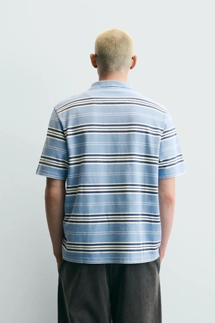 Поло бокси в полоску- Заказать в России