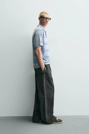 Поло бокси в полоску- Заказать в России