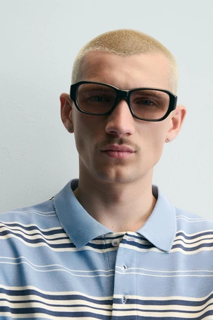 Поло бокси в полоску- Заказать в России