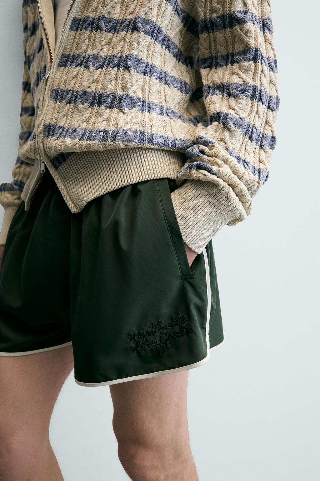 ШОРТЫ С КОНТРАСТНОЙ ОТДЕЛКОЙ