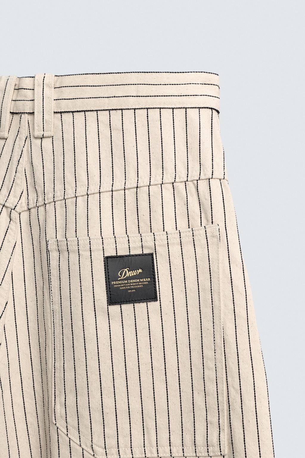 ШОРТЫ-ДЖОРТСЫ RELAXED FIT В ПОЛОСКУ