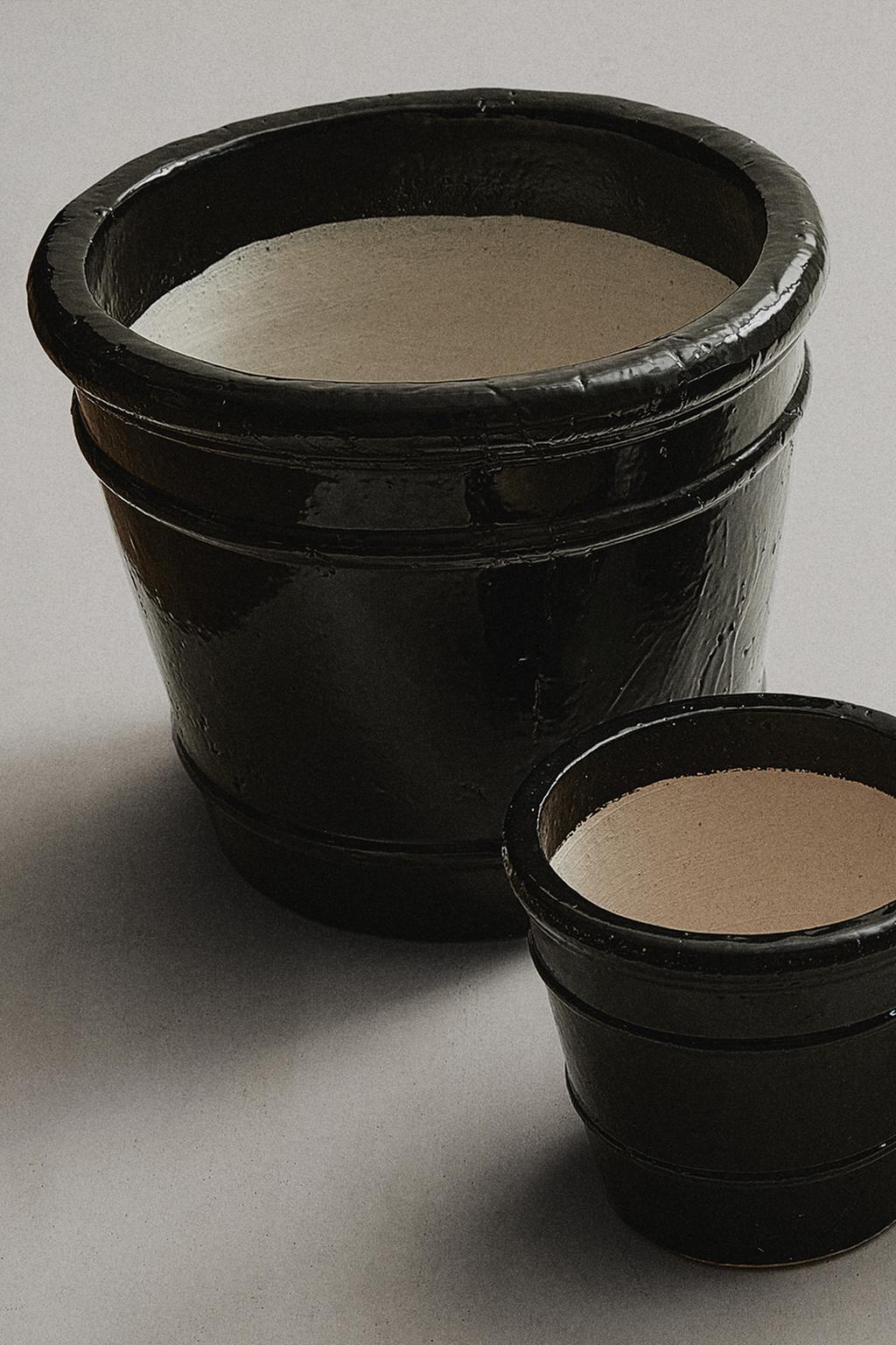 Керамический горшок для сада